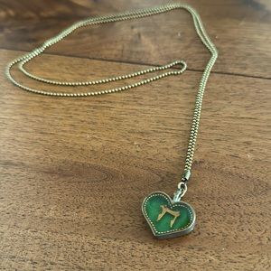 Hebrew letter necklace (chet)